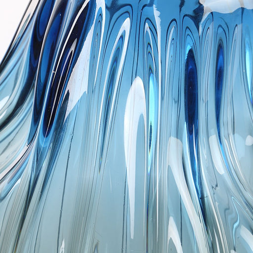 Uttermost Midnight Horizon Vases Set of 2, Blue/Black