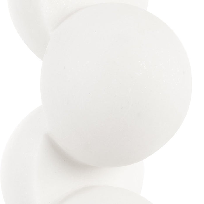 Uttermost Symmetry White Sculptures Set of 2