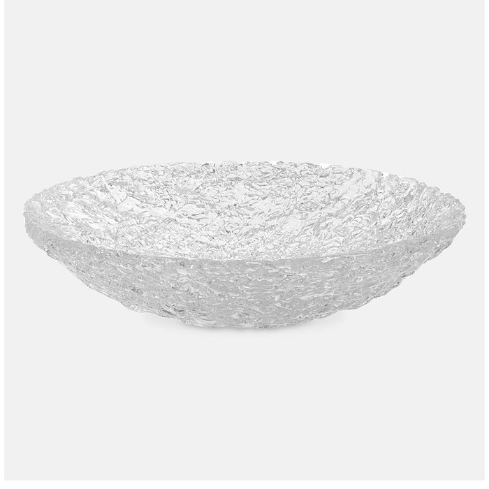Uttermost Glint Clear Spun Spaghetti Glass Bowl - 18208