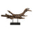 Uttermost Gilded Sculpture Branch, Dark Brown/Gold