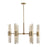 Uttermost Cret 12 Light Chandelier, Oxidized Brass