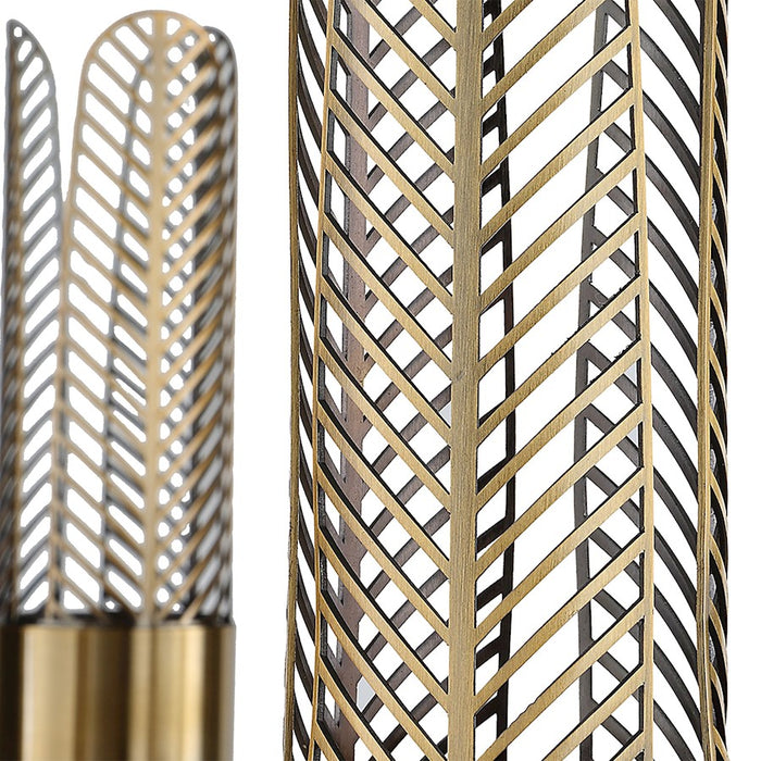 Uttermost Cret 12 Light Chandelier, Oxidized Brass