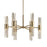 Uttermost Cret 12 Light Chandelier, Oxidized Brass