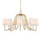 Uttermost Seville 9 Light Gold Chandelier - 21399