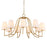 Uttermost Seville 9 Light Gold Chandelier