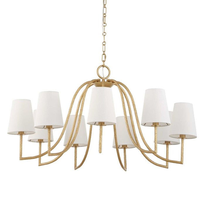 Uttermost Seville 9 Light Gold Chandelier