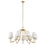Uttermost Seville 9 Light Gold Chandelier