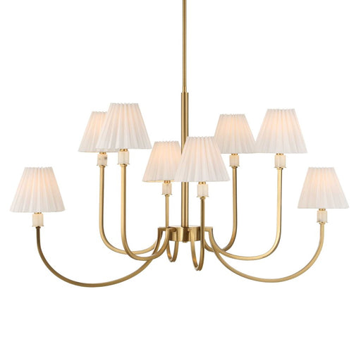 Uttermost Poppins 8 Light Brass Chandelier - 21406
