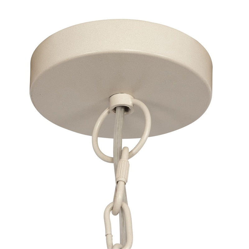 Uttermost Biswas Woven Jute 1 Light Pendant, Antique Brass