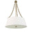 Uttermost Andalucia 4 Light Drum Pendant, Matte Brushed Gold