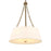 Uttermost Andalucia 4 Light Drum Pendant, Matte Brushed Gold