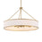 Uttermost Algiers 8 Light Drum Pendant, Textured Soft Gold