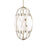 Uttermost Valencia 6 Light Glass Panel Pendant, Soft Gold - 21641