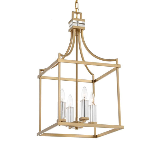 Uttermost Montreal 4 Light Brass Lantern Pendant - 21644