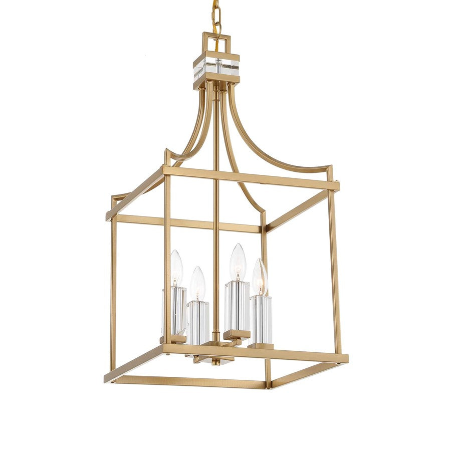 Uttermost Montreal 4 Light Brass Lantern Pendant - 21644