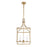 Uttermost Montreal 4 Light Brass Lantern Pendant