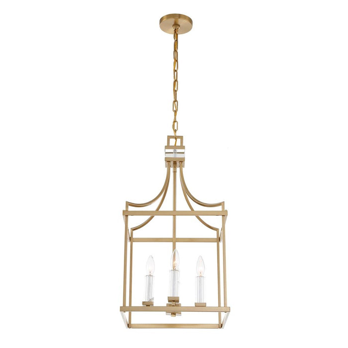 Uttermost Montreal 4 Light Brass Lantern Pendant
