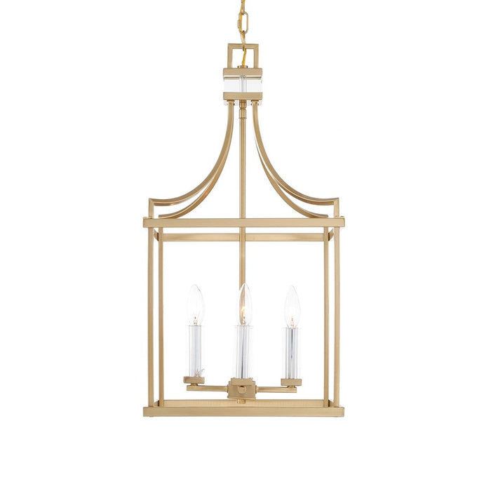 Uttermost Montreal 4 Light Brass Lantern Pendant