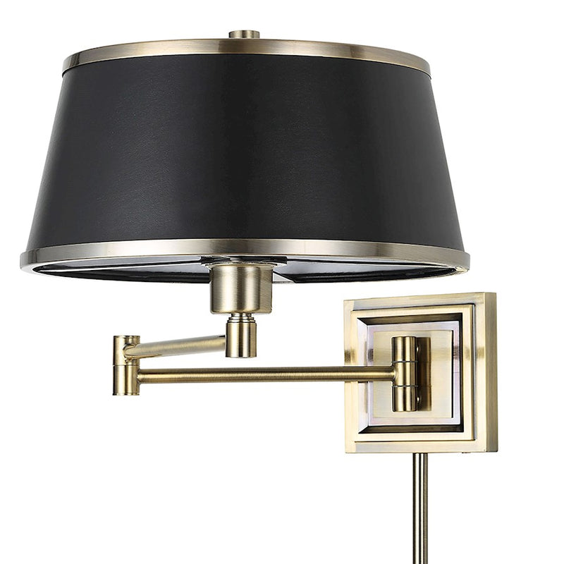 Uttermost Newmarket 1 Light Sconce, Antique Brass