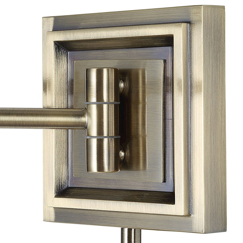 Uttermost Newmarket 1 Light Sconce, Antique Brass