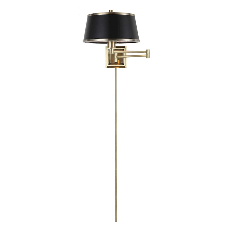 Uttermost Newmarket 1 Light Sconce, Antique Brass