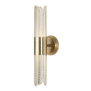 Uttermost Cret 2 Light LED Sconce, Oxidized Brass - 22587