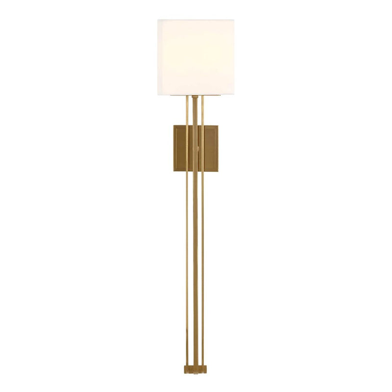 Uttermost Trenton 2 Light Brass Sconce