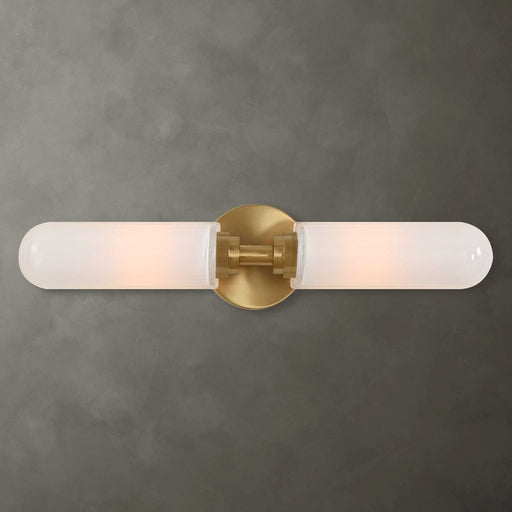 Uttermost Wellsville 2 Lt Brass Sconce