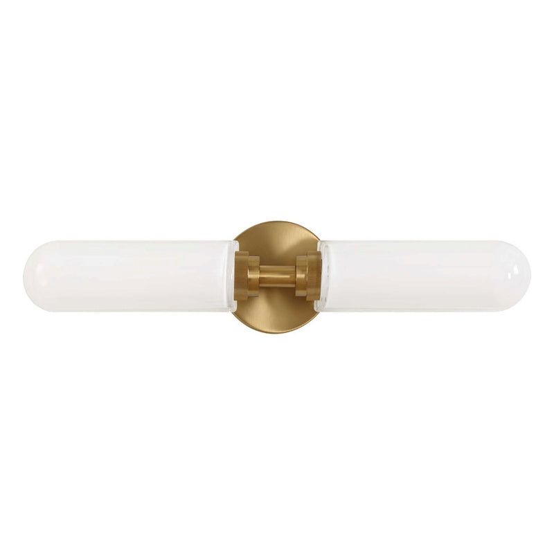 Uttermost Wellsville 2 Lt Brass Sconce
