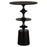 Uttermost Flight Accent Table, Satin Black - 22921