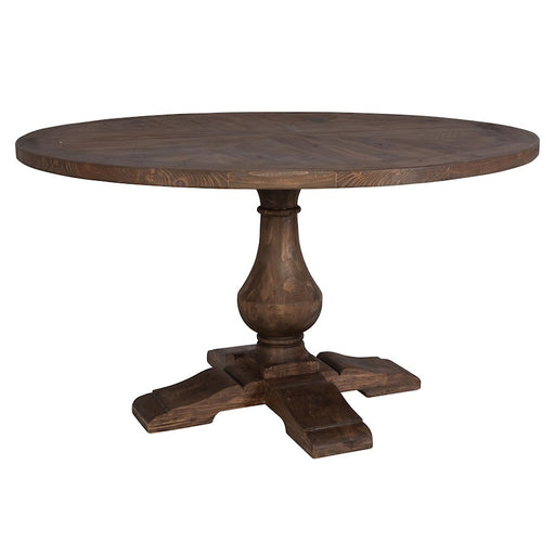 Uttermost Stratford Round Dining Table, Solid Wood
