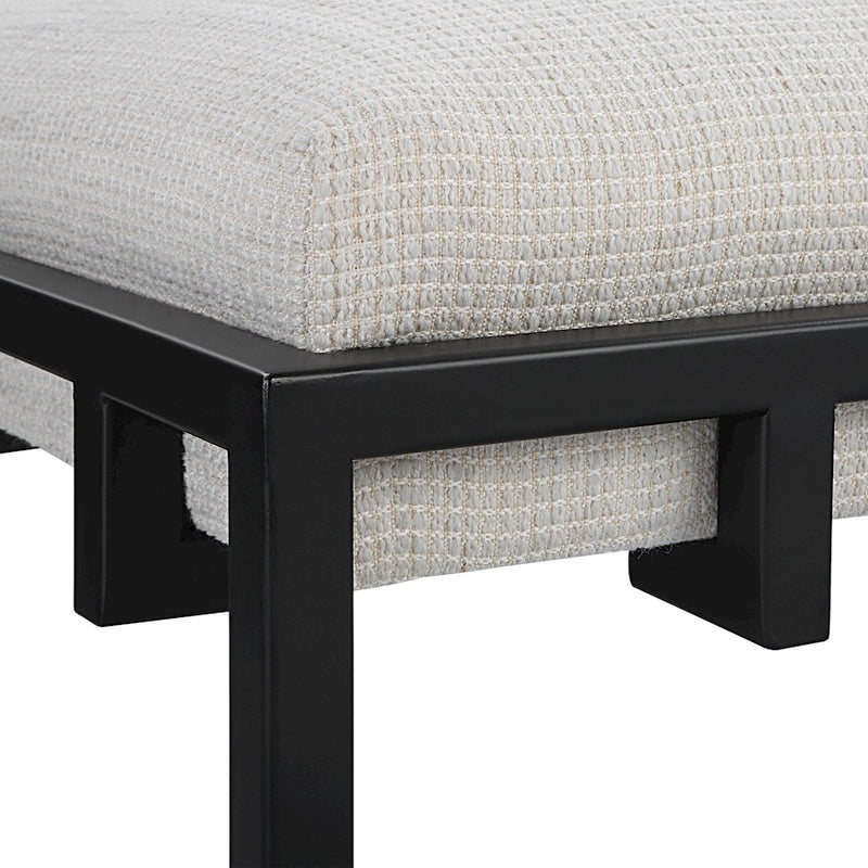 Uttermost Paradox Black Counter Stool
