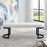 Uttermost Infinity Bench, Matte Black