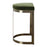 Uttermost Ivanna Moss Counter Stool, Brushed Brass