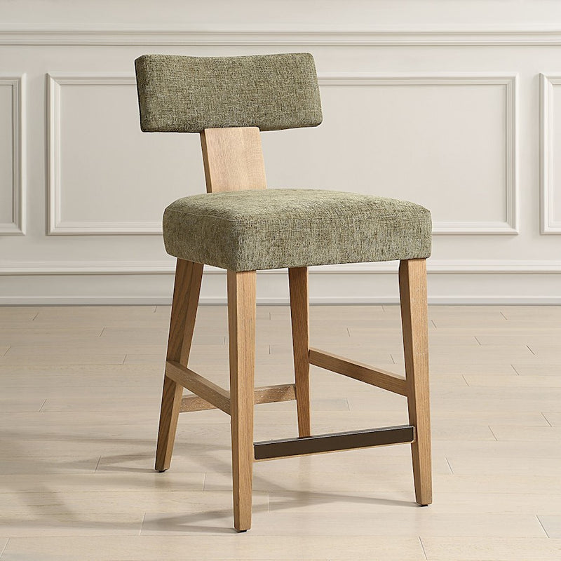 Uttermost Elysian Moss Counter Stool