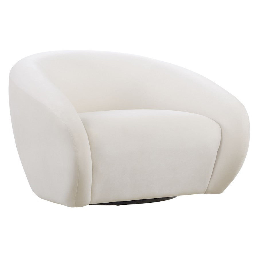 Uttermost DeSoto Cream Swivel Chair - 23890