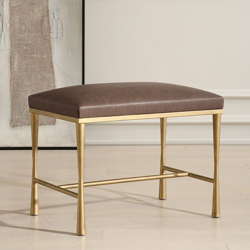 Uttermost Reform Gold Small Bench