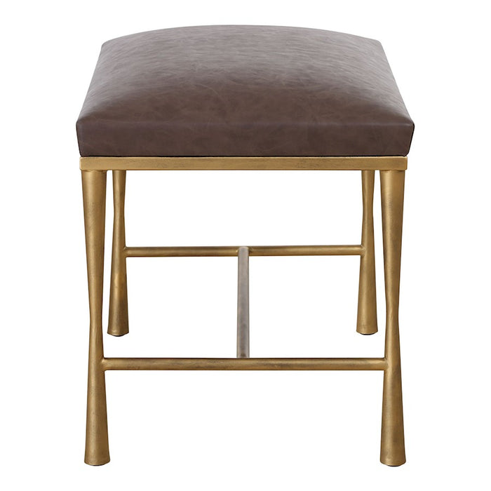 Uttermost Reform Gold Small Bench