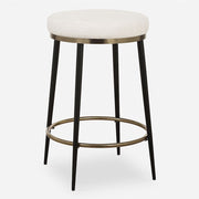 Uttermost Ensemble Cream Counter Stool - 23897