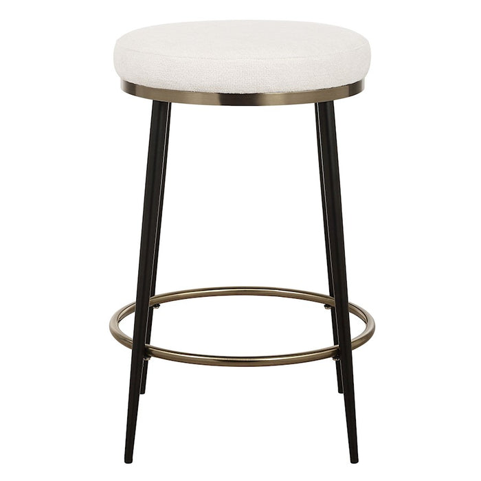 Uttermost Ensemble Cream Counter Stool