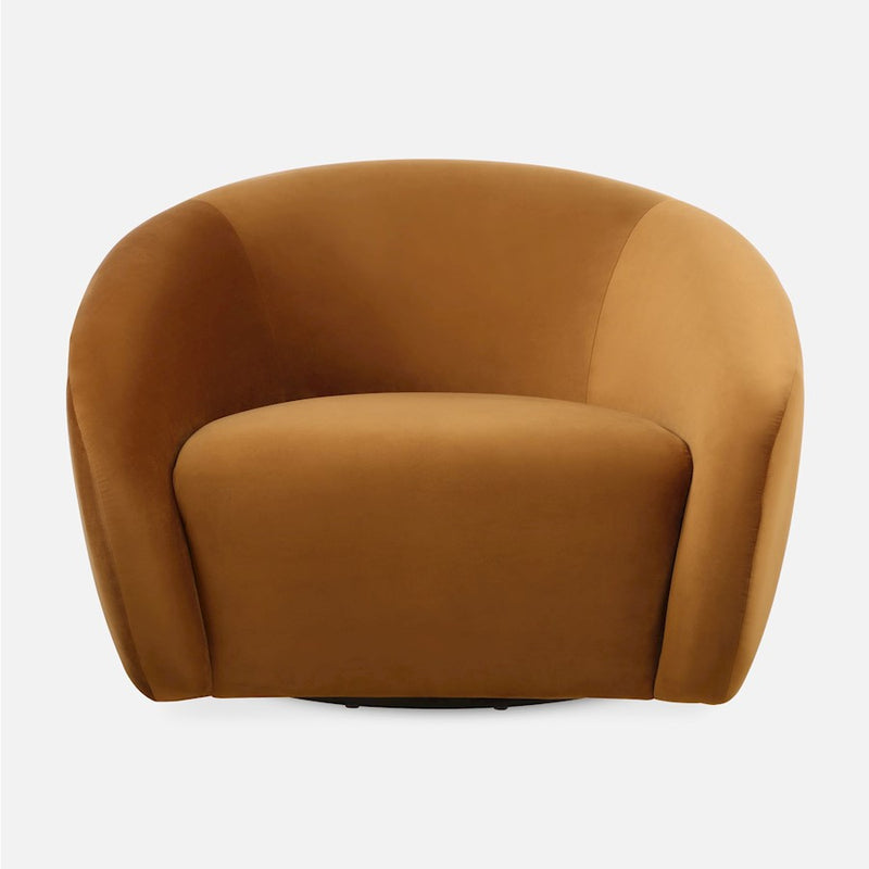 Uttermost DeSoto Hazlenut Swivel Chair - 23898