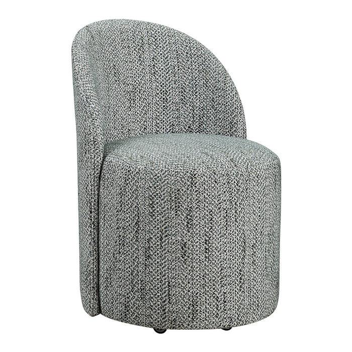 Uttermost Roll With It Teal Dining Chair, White