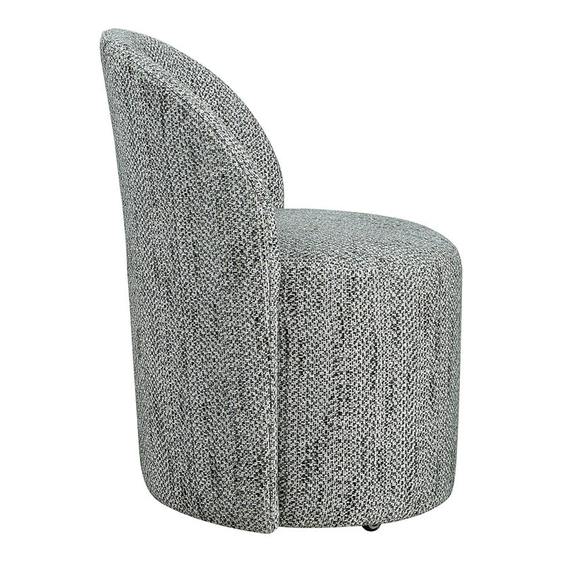 Uttermost Roll With It Teal Dining Chair, White