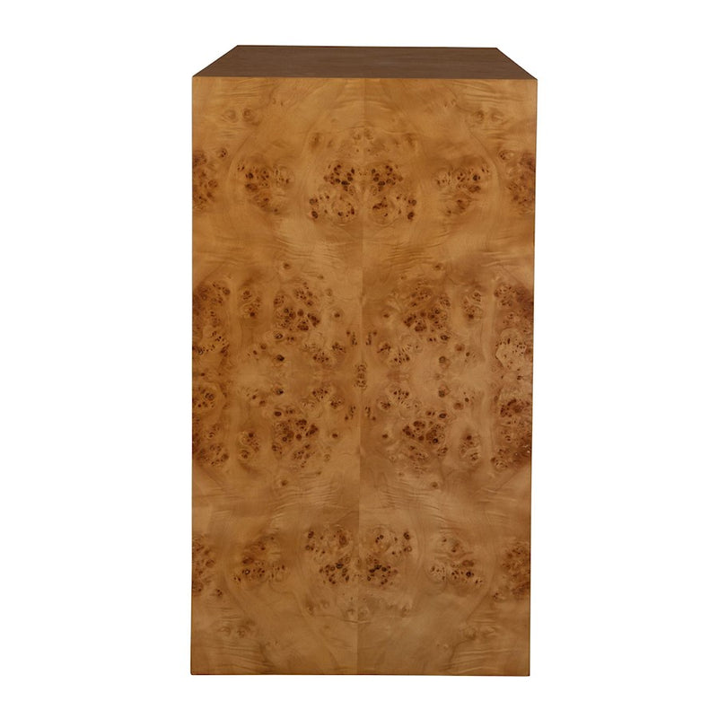 Uttermost Indus 2 Drawer Burl Chest