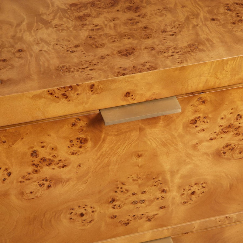 Uttermost Indus 2 Drawer Burl Chest