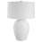 Uttermost Reyna Chalk Table Lamp, Chalk White/Nickel