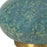 Uttermost Kaimana Aged Blue Buffet Lamp, Aged Blue/Green