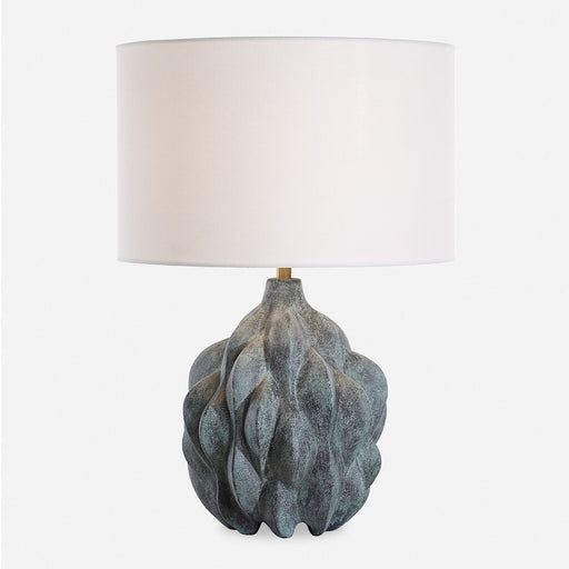 Uttermost Whitecap 1 Light Ceramic Table Lamp, Bronze - 30394-1