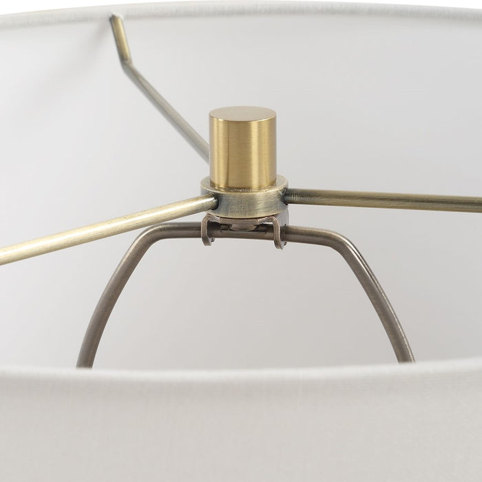 Uttermost Whitecap 1 Light Ceramic Table Lamp, Bronze