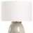 Uttermost Amos 1 Light Ceramic Table Lamp, Blue Gray